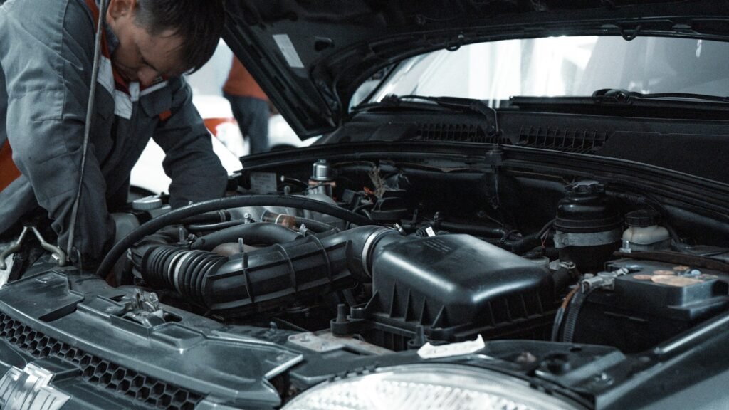 Inspeção e verificação de carro antes de importar